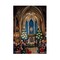 Alexander Taron Holiday Seasonal Christmas Decorative Sellmer Advent - Altar in Church Scene - 14"Hx10.5"Wx0.1"D